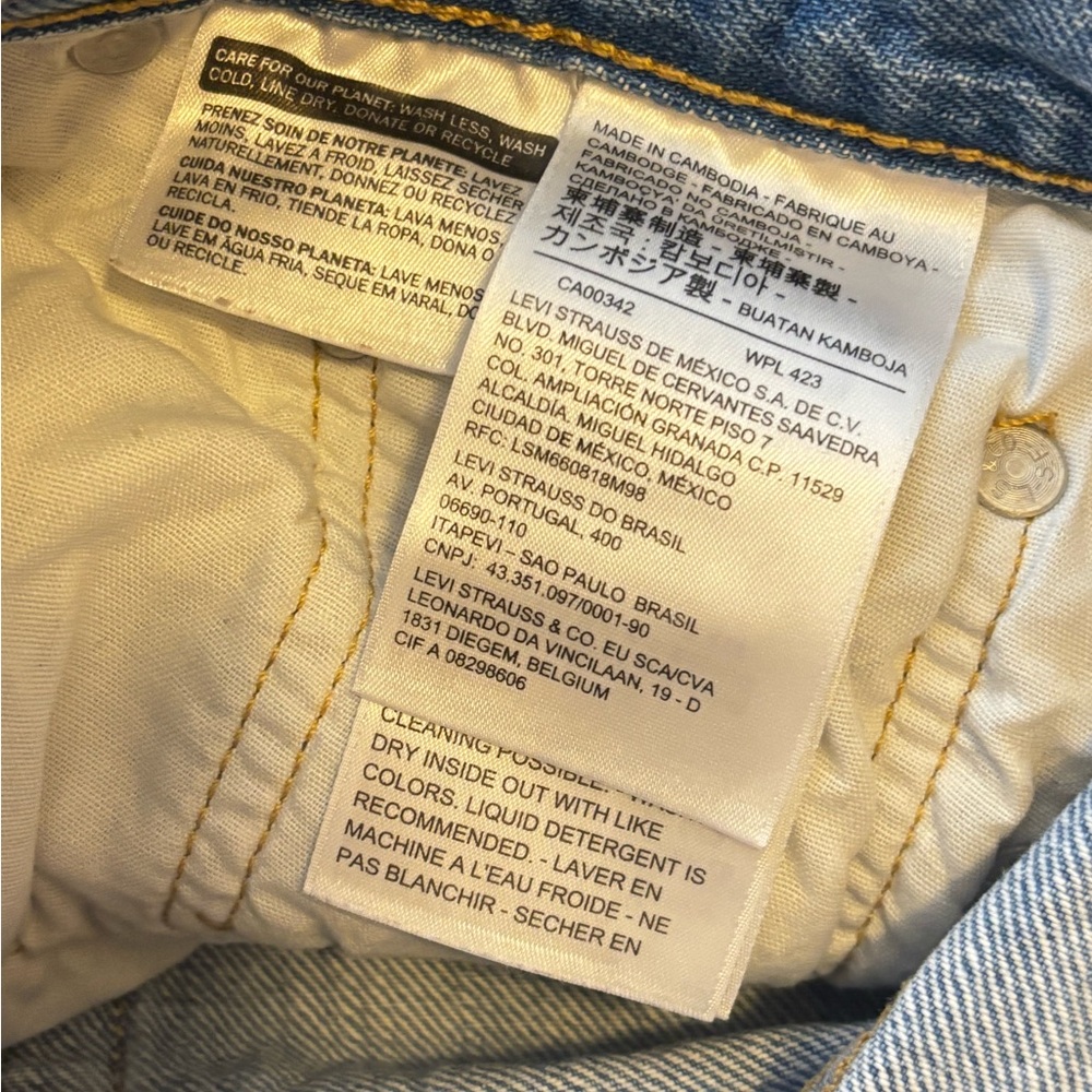 Levi’s 501 Premium Original Fit Mid-Thigh Women’s Shorts | Size: 29 - Picture 5 of 12